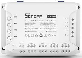 smart jungiklis - Sonoff 4CHPROR3 4-kanalų išmanusis jungiklis Wi-Fi su RF 433MHz palaikymu - 6 nuotrauka