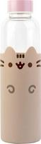 Pusheen stiklinė gertuvė, 500 ml, rožinė (Pink)