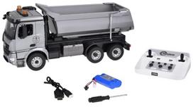 rc06 - Double E Mercedes Arocs METAL savivartis su puspriekabe 1:20 RC0667 - 1 nuotrauka
