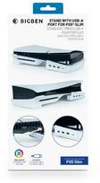 Nacon PS5 Slim Horizontalus Stovas su USB-A Prievadu (White)