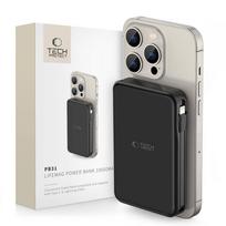 magsafe power bank 10000 usb c - Tech-Protect LifeMag PB31 10000mAh Juodas (Black) - 2 nuotrauka
