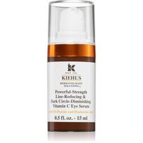 vitaminas d - Kiehl's Dermatologist Solutions Powerful-Strength Line-Reducing & Dark Circle-Diminishing Vitamin C paakių serumas visų tipų odai, įskaitant jautrią su vitaminu C 15 ml - 1 nuotrauka
