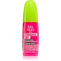 TIGI Straighten Out Anti-Frizz Serum glotninamasis serumas plaukų blizgesiui ir švelnumui užtikrinti 100 ml