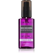 KUNDAL Macadamia Ultra Serum White Musk regeneruojamasis aliejinis serumas pažeistiems plaukams 100 ml