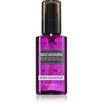 KUNDAL Macadamia Ultra Serum Pink Grapefruit regeneruojamasis aliejinis serumas pažeistiems plaukams 100 ml