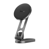 baseus telefono laikiklis - Baseus T-Space magnetinis automobilinis laikiklis - Sidabrinis (Silver) - 2 nuotrauka