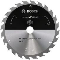 pjuklas 165 20 - Pjovimo diskas medienai Bosch Standard for Wood 2608837685; 165 mm - 5 nuotrauka