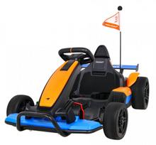 Vaikiškas elektrinis kartingas McLaren Drift, oranžinis (Orange)