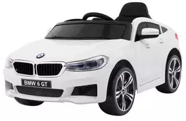 BMW 6 GT elektromobilis vaikams, baltas (White)