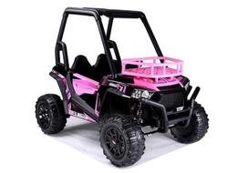 Vaikiškas elektrinis keturratis Lean Toys Buggy JS360-1, Rožinis (Pink)