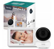 aukle kudikiu - Lionelo Babyline 8.3, balta (White) - 2 nuotrauka