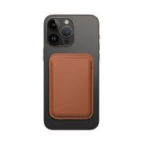 OEM "Leather Mag Wallet for iPhone" Rudas (Brown)