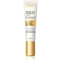 Eveline Cosmetics Gold Lift Expert prabangus paakių kremas su 24 karatų auksu (SPF 8) 15 ml