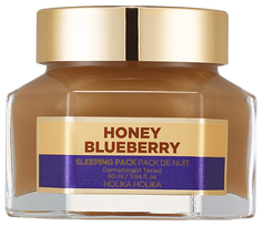 Holika Holika Sleeping Pack Honey & Blueberry naktinė veido kaukė - 90 ml.
