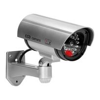netikros kameros - Orno Dummy CCTV stebėjimo kamera, baterija, sidabrinė (Silver) - 1 nuotrauka
