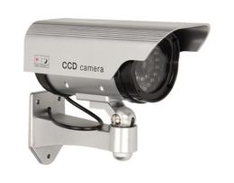 netikros kameros - Orno Dummy CCTV stebėjimo kamera, baterija, sidabrinė (Silver) - 2 nuotrauka