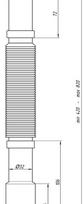 zarna 50mm - Lanksti žarna Ani Plast K207, 1 1/4 x 32/40 mm - 2 nuotrauka