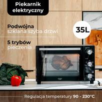 krosnele orkaite - Adler AD 6024 22L - 12 nuotrauka