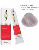 Alfaparf Milano Yellow Color ilgalaikiai plaukų dažai 100 ml - 11.20 Super High Lift Violetinė blondinė (Violet Blonde)