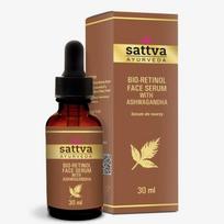 Veido serumas su bioretinoliu ir ašvaganda, Sattva Ayurveda, 30ml