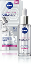 Nivea „Cellular Expert Filler“ (hialurono rūgšties putlumą atkuriantis serumas) 30 ml