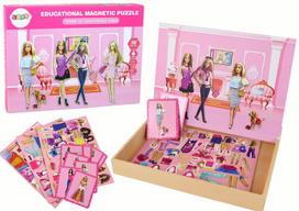 Lean Toys Edukacinis Magnetinis Žaidimas Lėlių Apranga