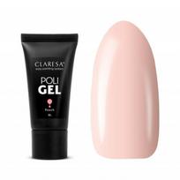 poligelis - Claresa Poli Gel nagų poligelis PEACH, 30 g - 1 nuotrauka