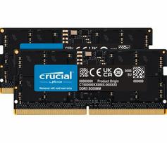 ram ddr5 2x24 - Crucial Juodas (Black) 48GB (2x24GB) DDR5 5600MHz SO-DIMM CT2K24G56C46S5 - 2 nuotrauka