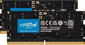 5600 - Crucial 64GB (2x32GB) DDR5-5600 SO-DIMM CL46 Juodas (Black) - 2 nuotrauka