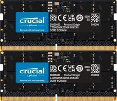 5600 - Crucial 64GB (2x32GB) DDR5-5600 SO-DIMM CL46 Juodas (Black) - 3 nuotrauka