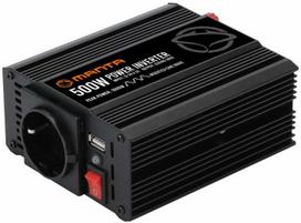inverteris 1000w - Manta MPI500M 500W/1000W DC-AC inverteris - 2 nuotrauka