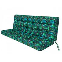 Sėdimų pagalvių rinkinys Hobbygarden Pola P18NLI13, žalia/mėlyna (Green/Blue), 180 x 105 cm
