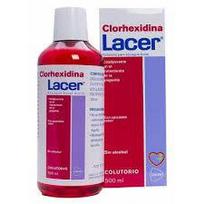 chlorhexidine - Lacer burnos skalavimo skystis su chlorheksidinu, 500 ml - 1 nuotrauka