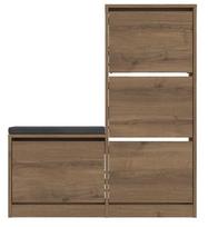 Batų spintelė Kalune Design Dude, ruda (Brown)
