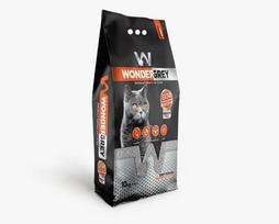 white wonder 10 kg - Wonder White Sodium Grey bentonitas kačių kraikas, 10 kg / 11,8 l - 2 nuotrauka