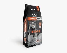 Wonder White Sodium Grey bentonitinis sušokantis kraikas katėms, 5,9 l / 5 kg