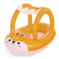 laiveli - Bestway 34168 Pripučiamas laivelis Fox, baltas/oranžinis, 94 cm x 66 cm - 1 nuotrauka