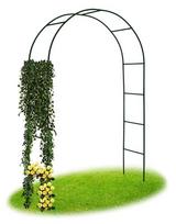 gelems - Gockowiak Metalinė sodo arka gėlėms DecorStar, juoda (Black) - 2 nuotrauka
