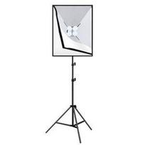 puluz led - Puluz Softbox 50x70cm su trikoju ir 4 LED lemputėmis PU5071EU - 2 nuotrauka