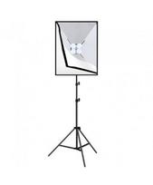 puluz led - Puluz Softbox 50x70cm su trikoju ir 4 LED lemputėmis PU5071EU - 4 nuotrauka