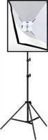 puluz led - Puluz Softbox 50x70cm su trikoju ir 4 LED lemputėmis PU5071EU - 5 nuotrauka