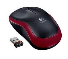 pelite - Logitech M185 Black/Red (Juoda/Raudona) - 4 nuotrauka