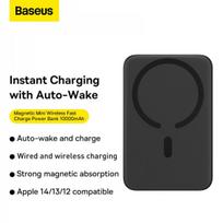 mini power bank - Baseus Magnetic Mini 10000mAh 20W (juoda) - 16 nuotrauka