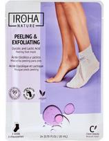 koju kaukes - IROHA Exfoliating Lavender Foot Socks Profesionali kaukė pėdoms su levandomis - 1 nuotrauka