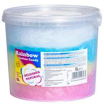 spalvotas cukrus - Bartpol Vaivorykštinė cukraus vata Rainbow Cotton Candy 5L - 1 nuotrauka