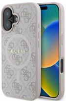 apple iphone 16 pink - Guess "4G Ring Classic Logo MagSafe Case iPhone 16" Pink - 1 nuotrauka