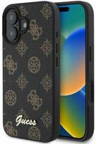Guess "Peony Script MagSafe Case iPhone 16" Black