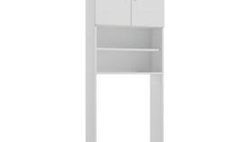 skalbimo masina virs - Spintelė virš skalbimo mašinos Deftrans Pik B60, balta (White) - 2 nuotrauka