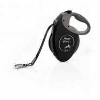 flex tape juosta - FLEXI Giant Tape 8 m Juodas (Black Edition) automatinis pavadėlis - 1 nuotrauka