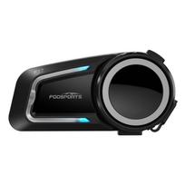 Fodsports FX7 motociklo domofonas (juodas / Black)